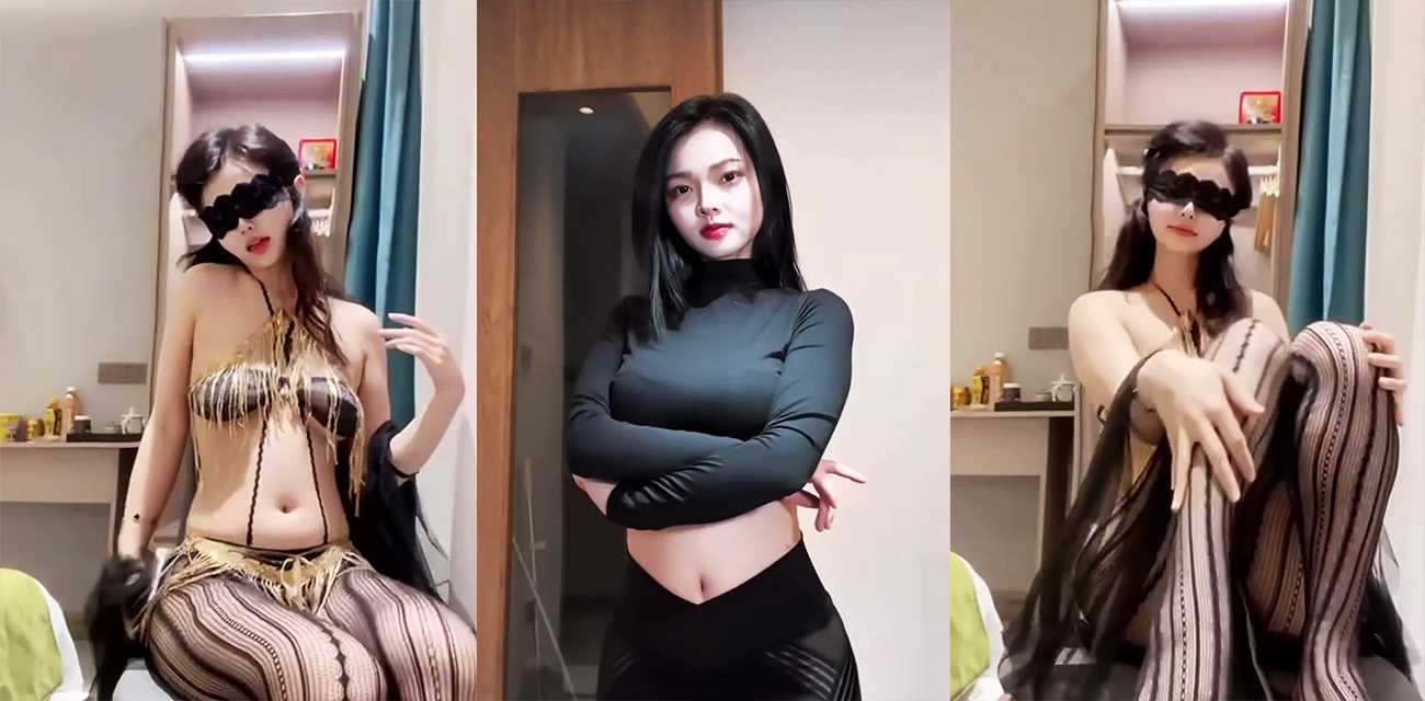 御姐网红【美优Nice】小母狗黑丝透奶发情，抖胸狂甩翘臀浪舞阴毛若隐丝足挑逗